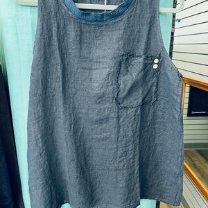 NWT Navy Blue Sleeveless Tank Top